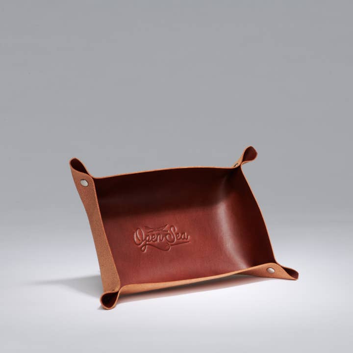 Open Sea Leather Co. - Wholesale Decorative Tray - EDC Catch All Tray5