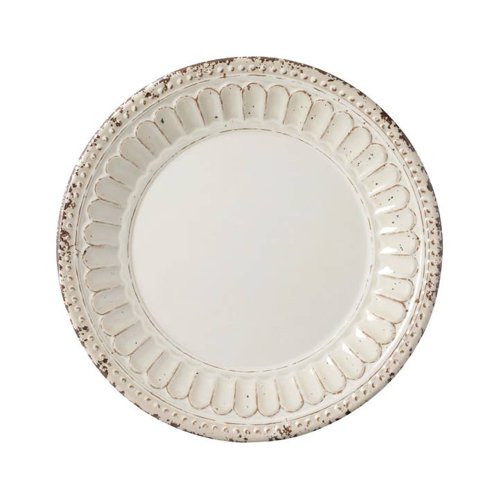 Assiette en mélamine Chateau 9", sable pour la vente par Supreme Housewares