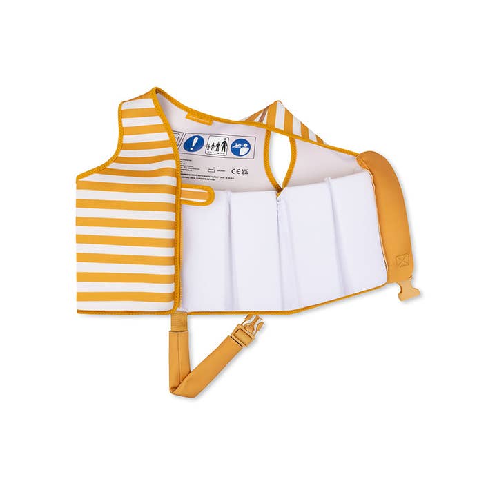 Orange/Vit Swim Essentials| Safari Orange/Vit flytväst 3-6 år för wholesale på Faire