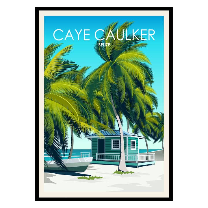 Caye Caulker Belize Poster for wholesale by Places of Art