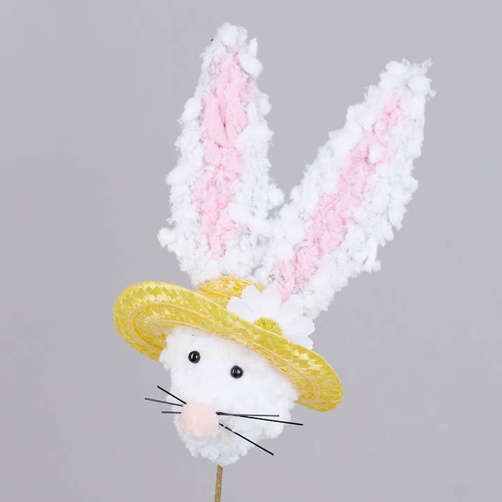 Factory Direct Craft - Wholesale Artificial Flowers - Fluffy Easter Bunny Pick
