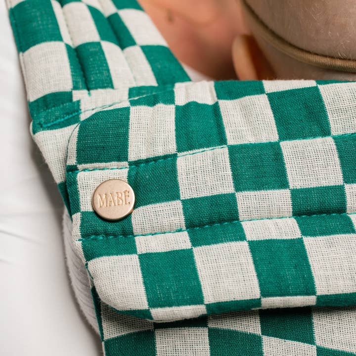 Mabē Baby Carriers - Wholesale Baby Carrier - The Monarch Carrier - Evergreen Check5