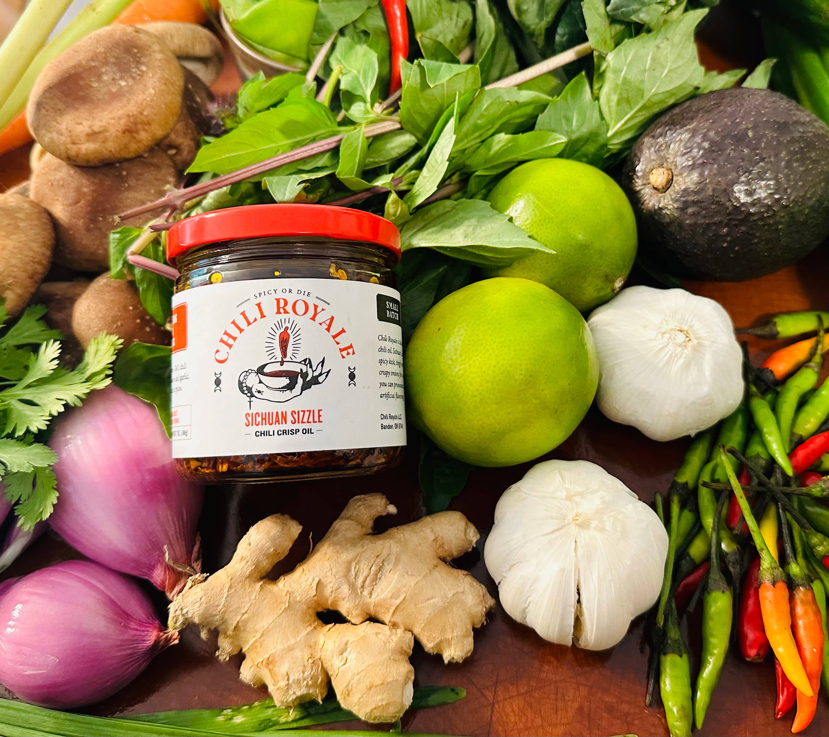 Chili Royale - Wholesale Sauce - Chili Royale Sichuan Sizzle Hot Chili Crisp Oil 9oz.4