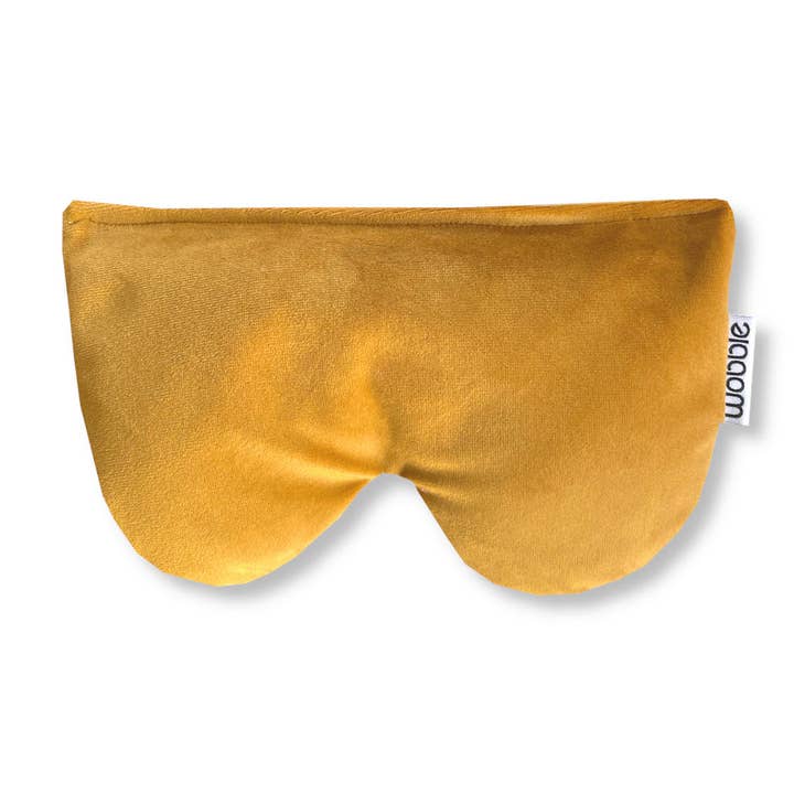 Turmeric Velvet Scented Eye Pillow for wholesale by Wobble Yoga
