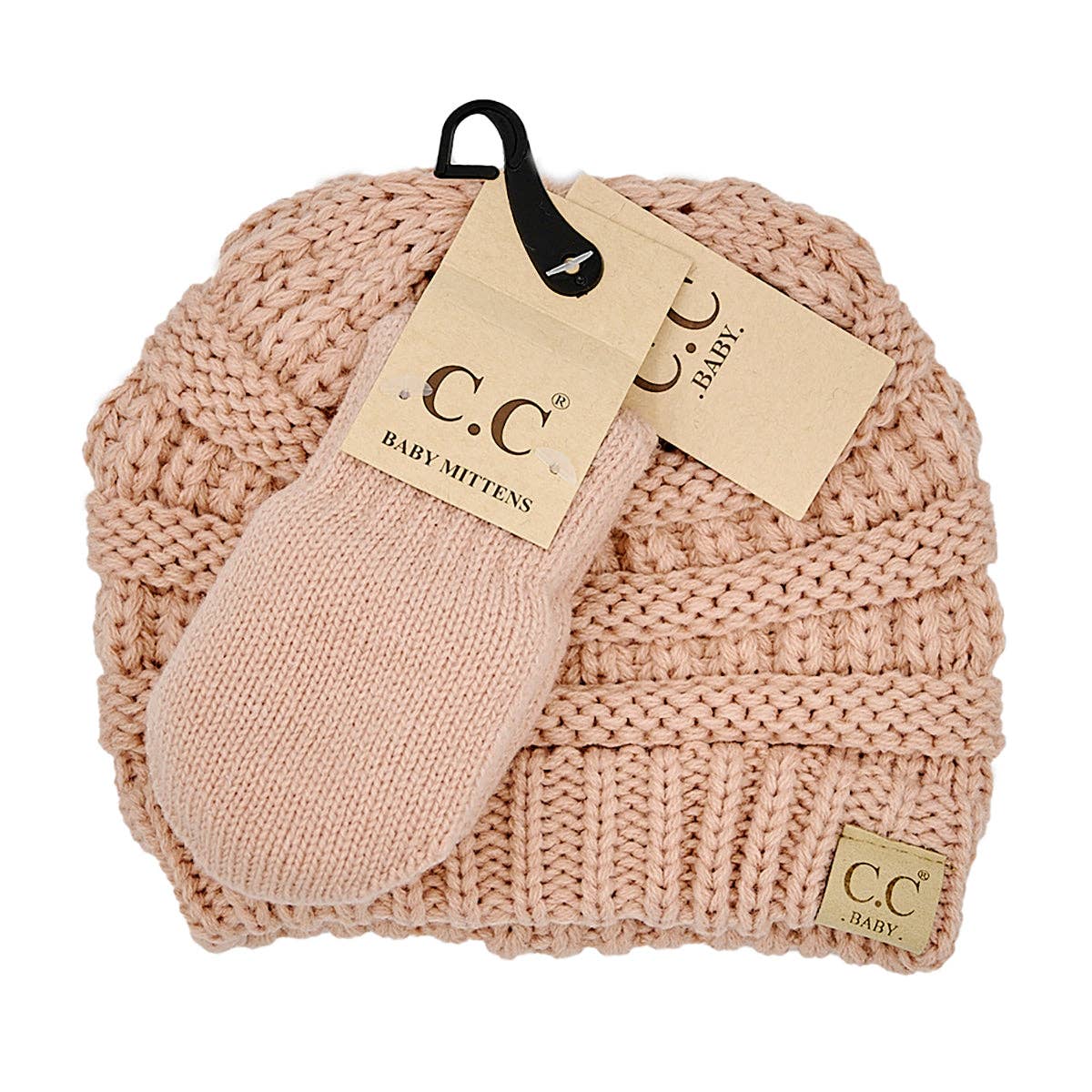 Truly Contagious - Wholesale Clothing Set - Baby - CC Baby Set | Popular CC Beanie & Mittens ( BABY-SET-1 )1