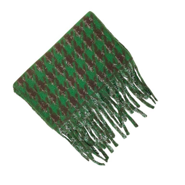 Chenson & Gorett - Wholesale Scarf - Women's - Women's Wool and Cashmere Scarf with Pico de Gallo Design5