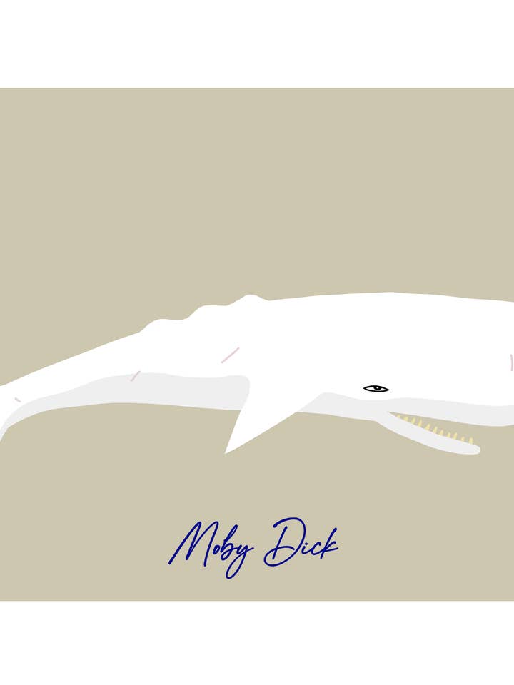 Póster Moby Dick para venta al por mayor de L’Atelier du Renard
