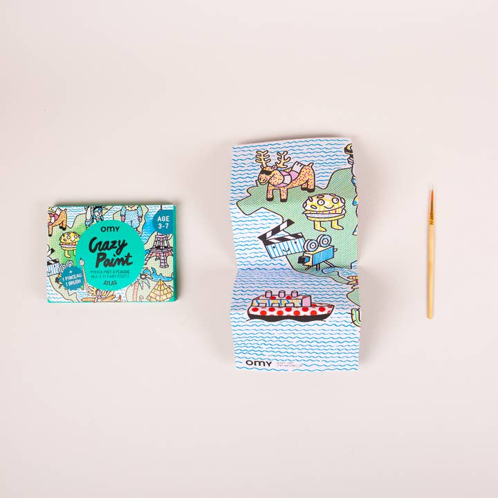OMY - Wholesale DIY Craft Kit - Kids - Atlas - Crazy paint2