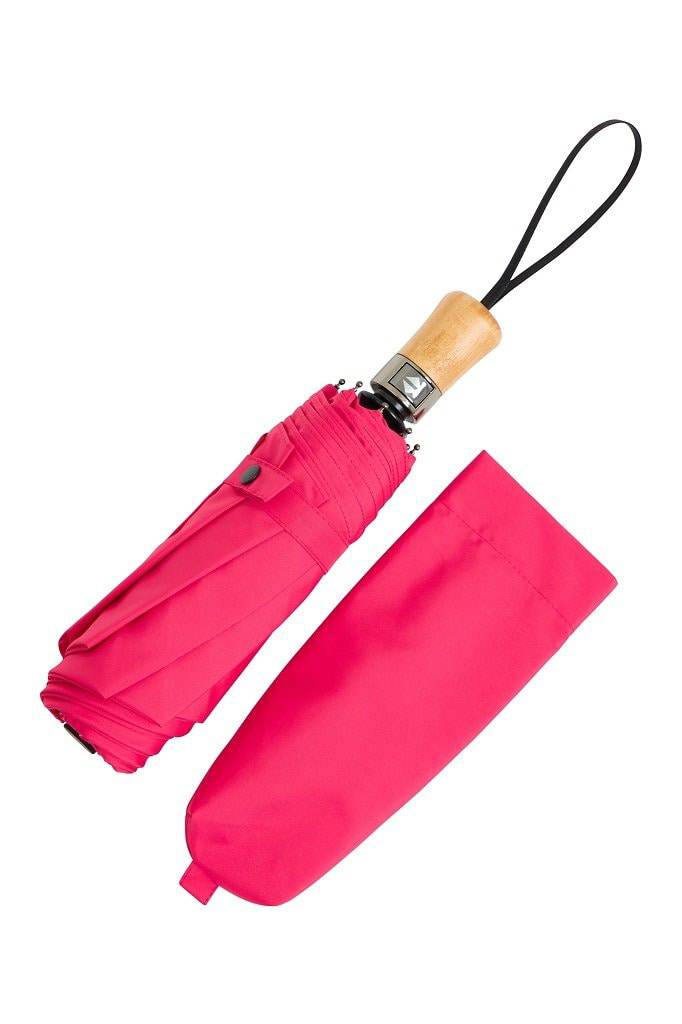 McInce Collections - Wholesale Umbrella - Unisex - Auto Open/Close Ince Folding Umbrella - Beechwood Handle16