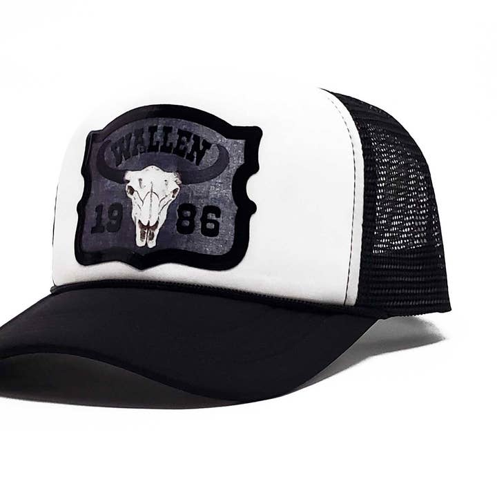 "Wallen 1986" Premium Snapback Trucker & Unisex Baseball Cap for wholesale by Peace and Dozen Inc