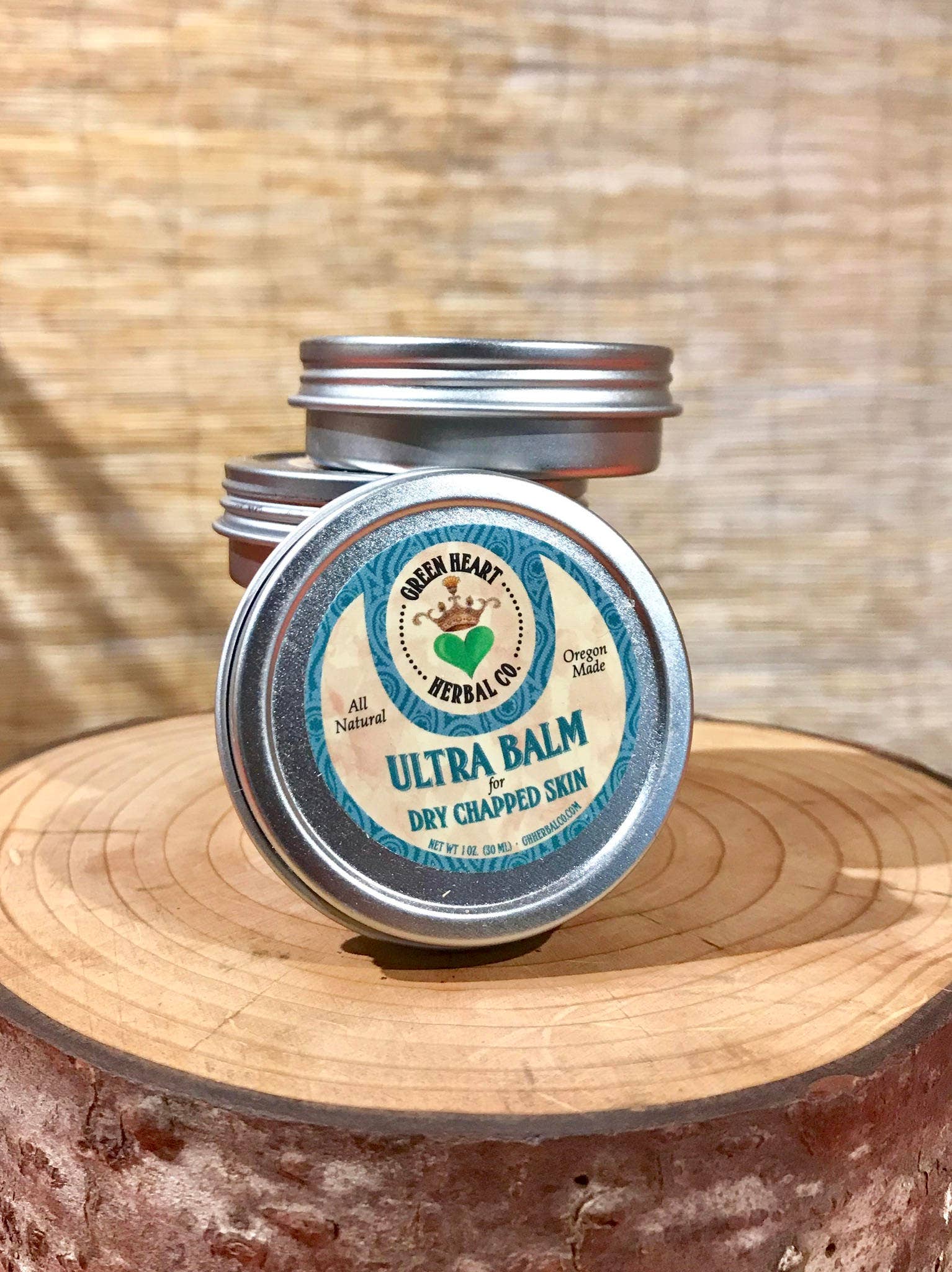 Green Heart Herbal Co. - Vente Crème/baume/pommade cicatrisante - Ultra Balm - Peaux sèches et gerçées/baume naturel pour les lèvres1
