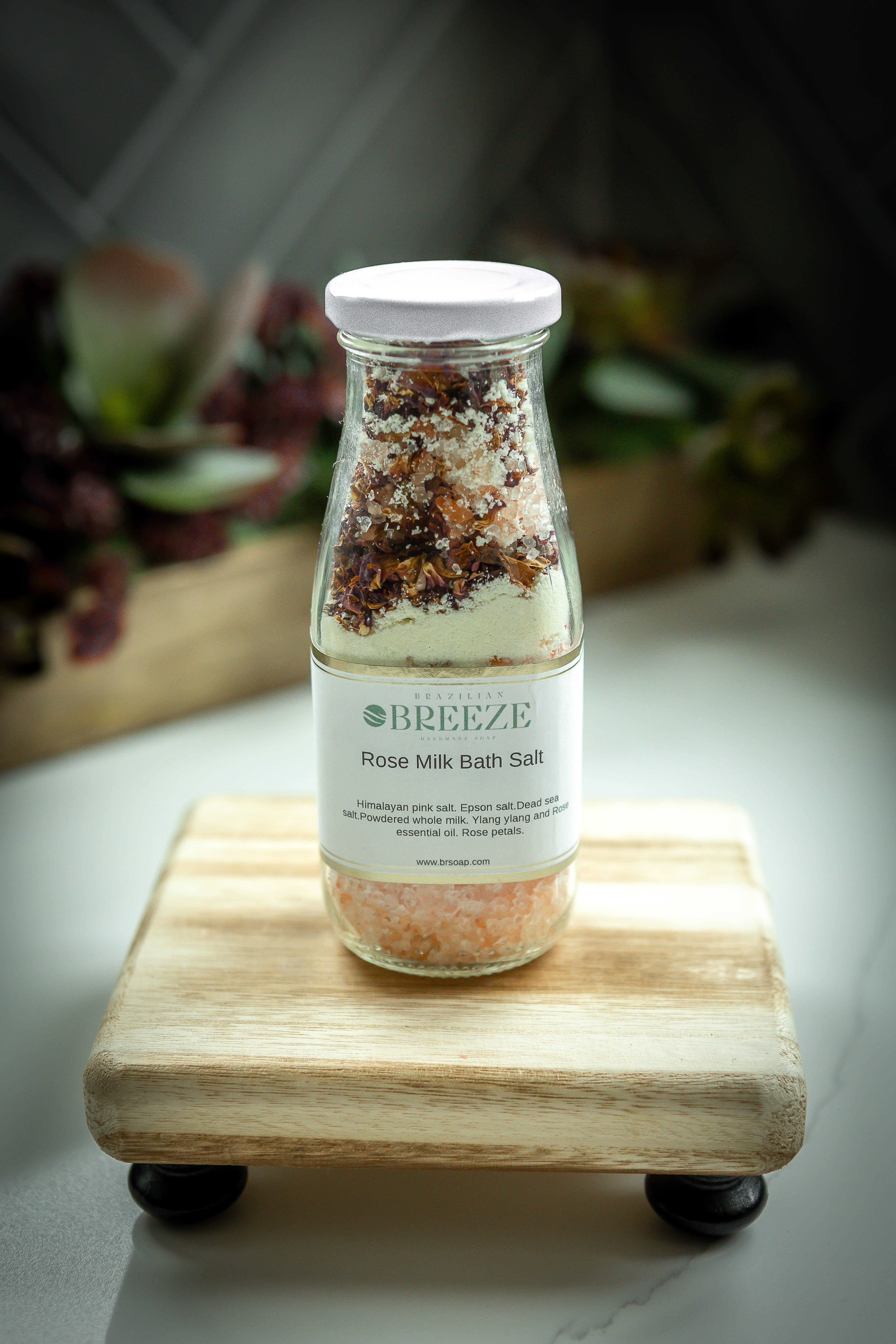 Brazilian Breeze Soap - Wholesale Bath Salts - Rose milk bath salt 2