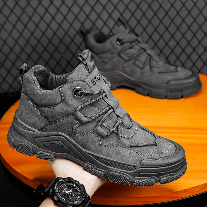 Calseosvic - Wholesale Hiking Boots - Men's - Dirt-resistant men's outdoor hiking shoes casual shoes2