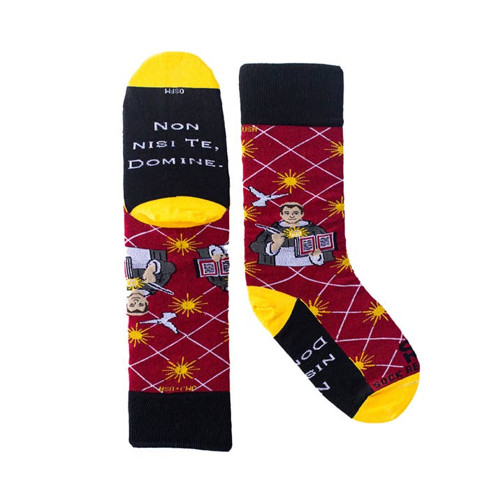 Sock Religious - Wholesale Socks - Unisex - St. Thomas Aquinas Adult Socks2