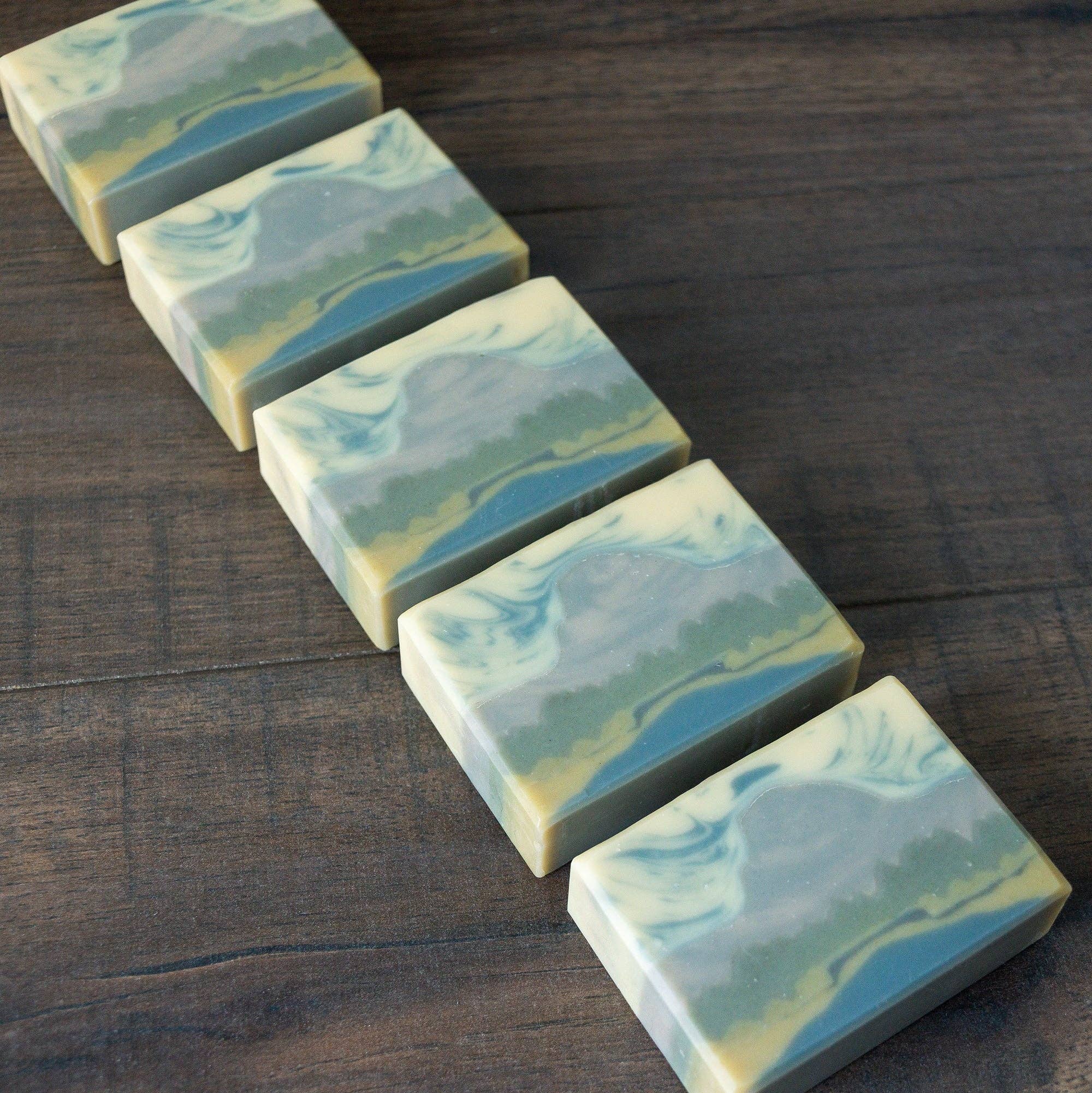 Delta Tule - Wholesale Bar Soap - Half Dome Soap // Lavender Geranium Lemongrass5