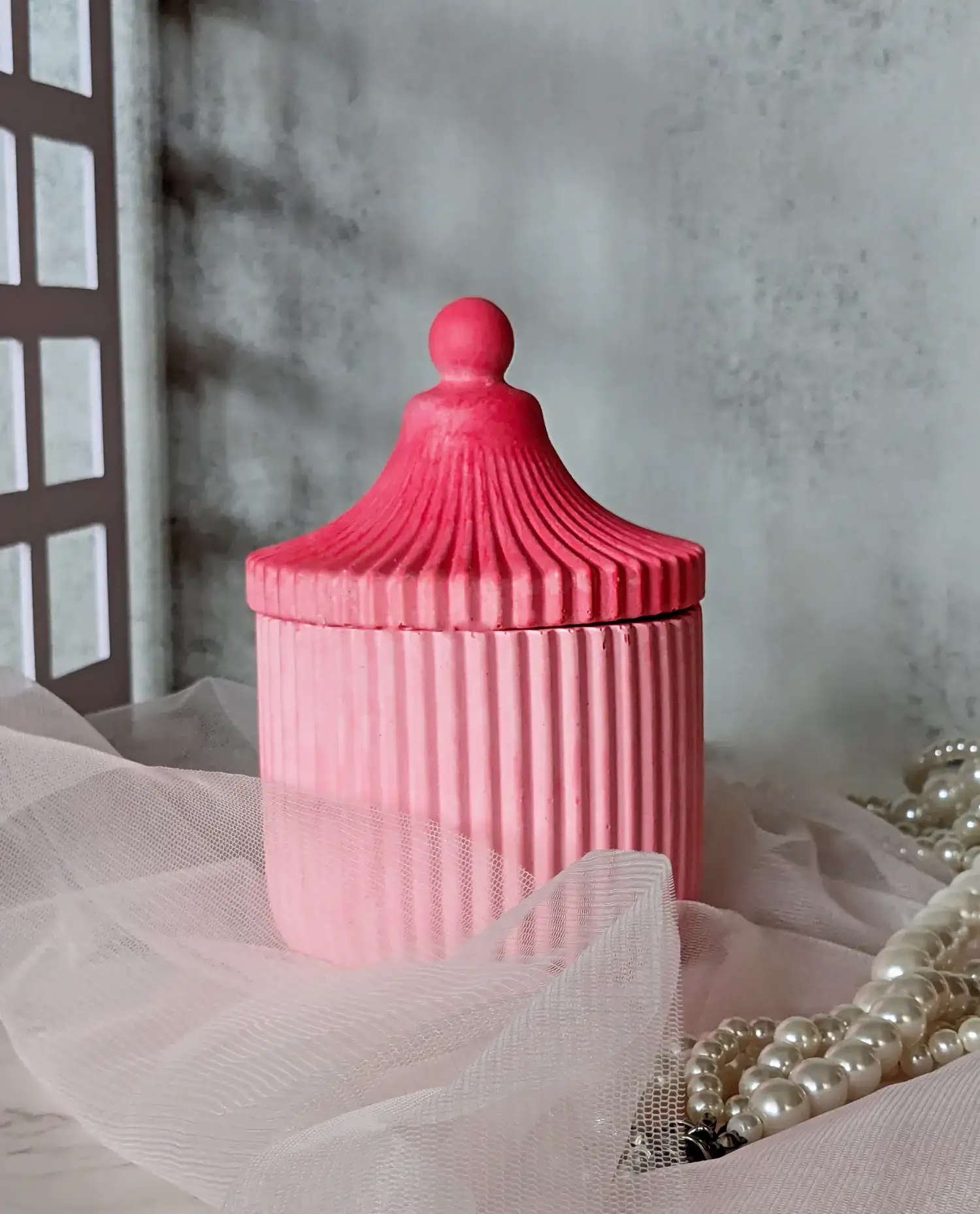 REMOVED BRAND – Engroshandel Glaslys – Southern Belle – Duftlys med rosenblade0