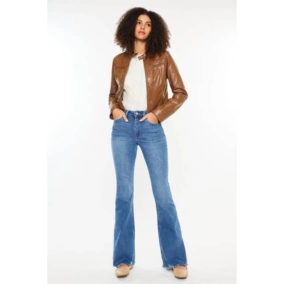 AB And Company - Wholesale Jeans - Women's - KanCan Brenda High Rise Bootcut Jeans2