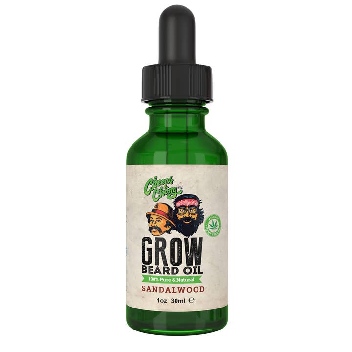 Cheech & Chong GROW Beard Oil for wholesale by POPEYE Shave Company