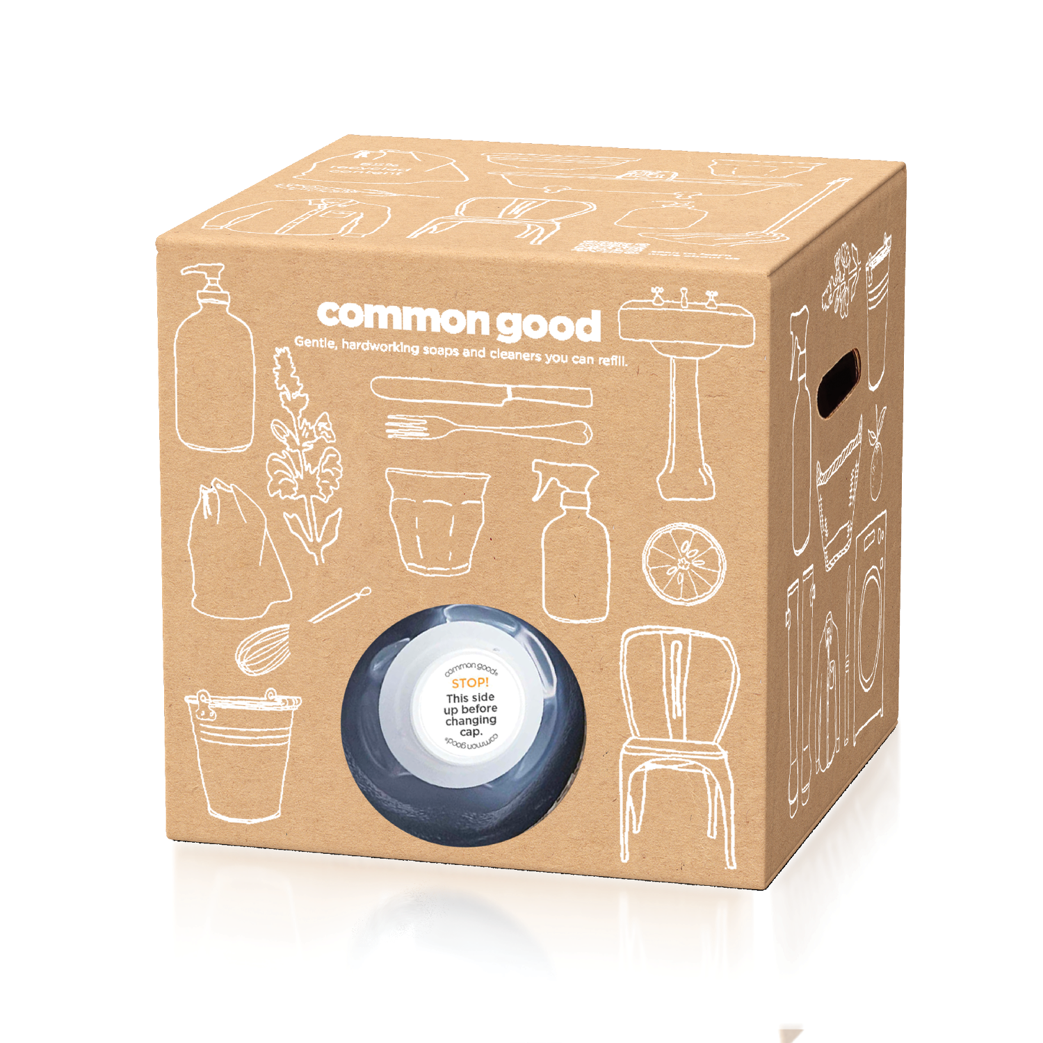 Common Good - Wholesale Hair Shampoo - Shampoo 2.5 Gallon Refill Box3