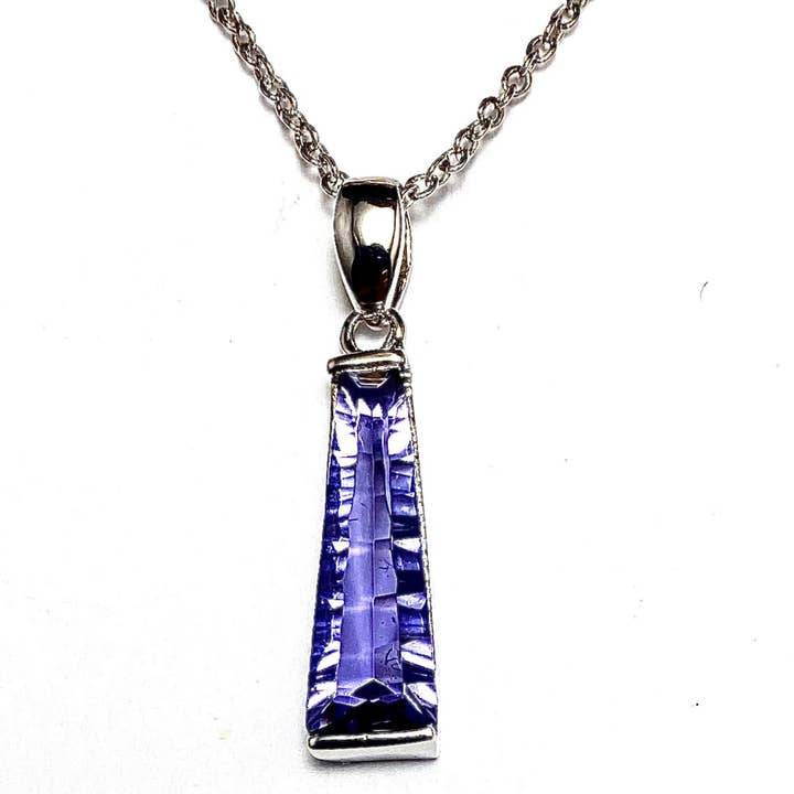 Twan Kee Jewelry - Wholesale Pendant/Charm Necklace - Fancy Cut Helenite & CZ Sterling Silver Pendant5