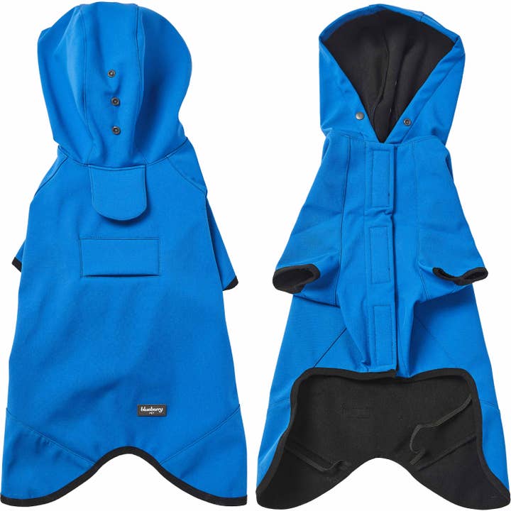 Blueberry Pet - Wholesale Pet Raincoat - Dog - 4 Colors, Hooded Softshell 5000MM Waterproof Jacket11