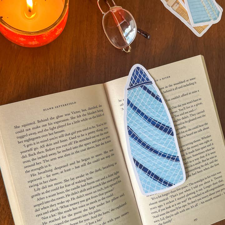 The Gherkin - Illustrated Bookmark for wholesale by Emma Holmes Art
