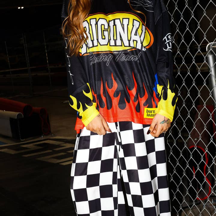 Burnt Toast - Wholesale Pants - Women's - Fast Lane Wide-Leg Pants