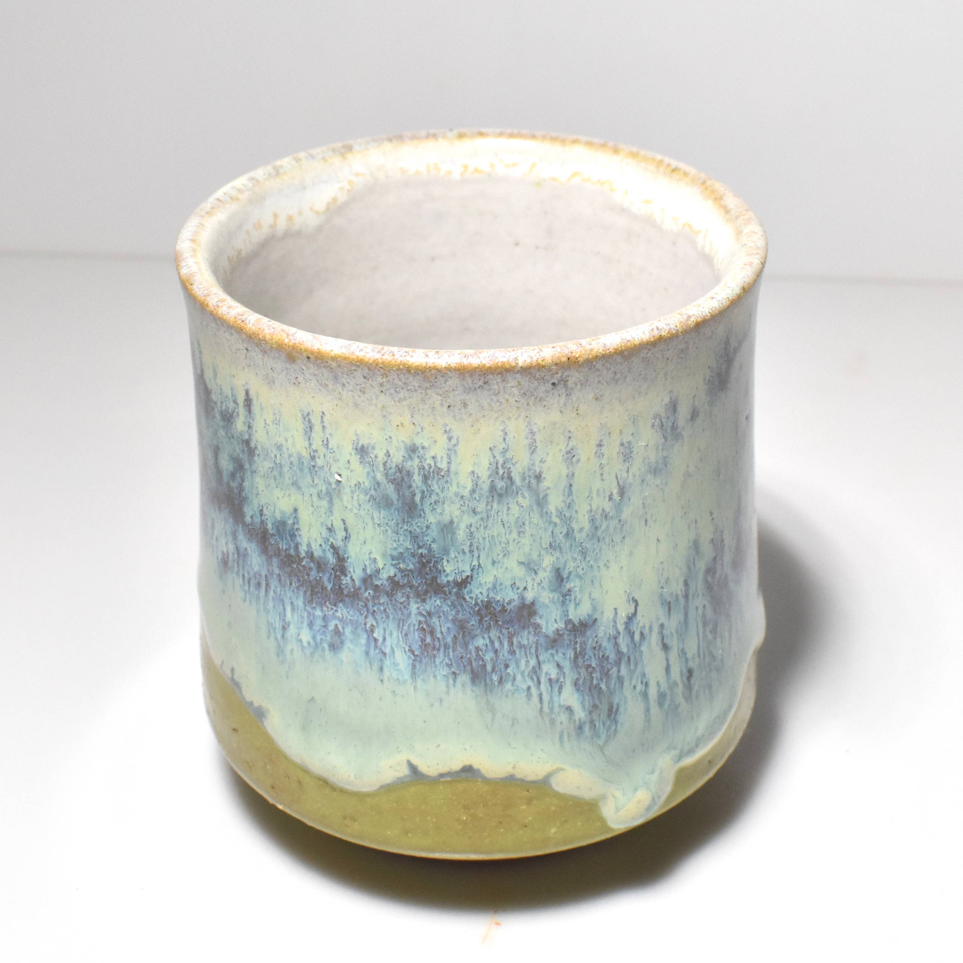 Ceramic Heights - Wholesale Coffee Mug - Drippy Ocean Tumbler1