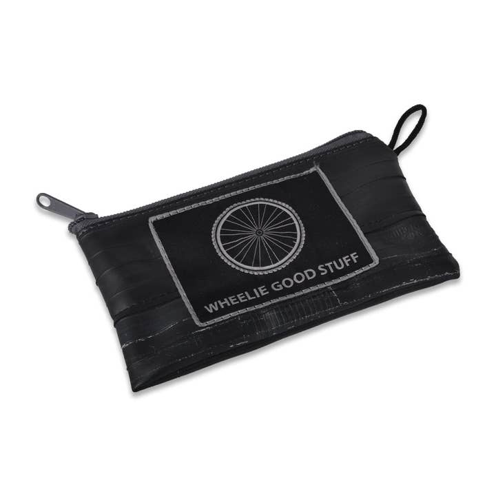 Catch Phrase Zipper Pouches - Bike Tube for wholesale by Alchemy Goods