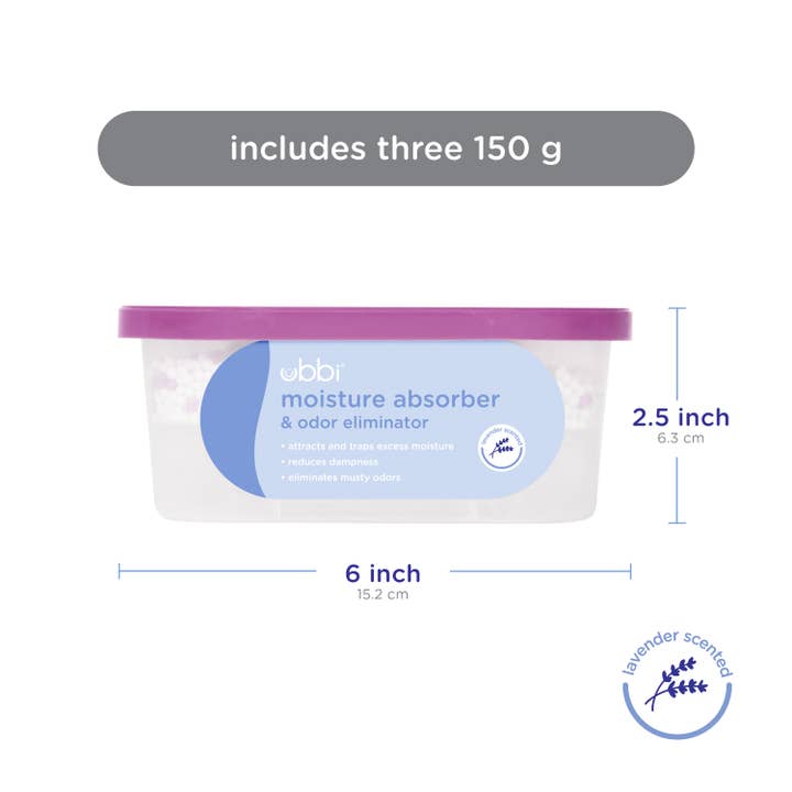 Ubbi - Wholesale Diaper Caddy - Baby - Lavender Moisture Absorber1