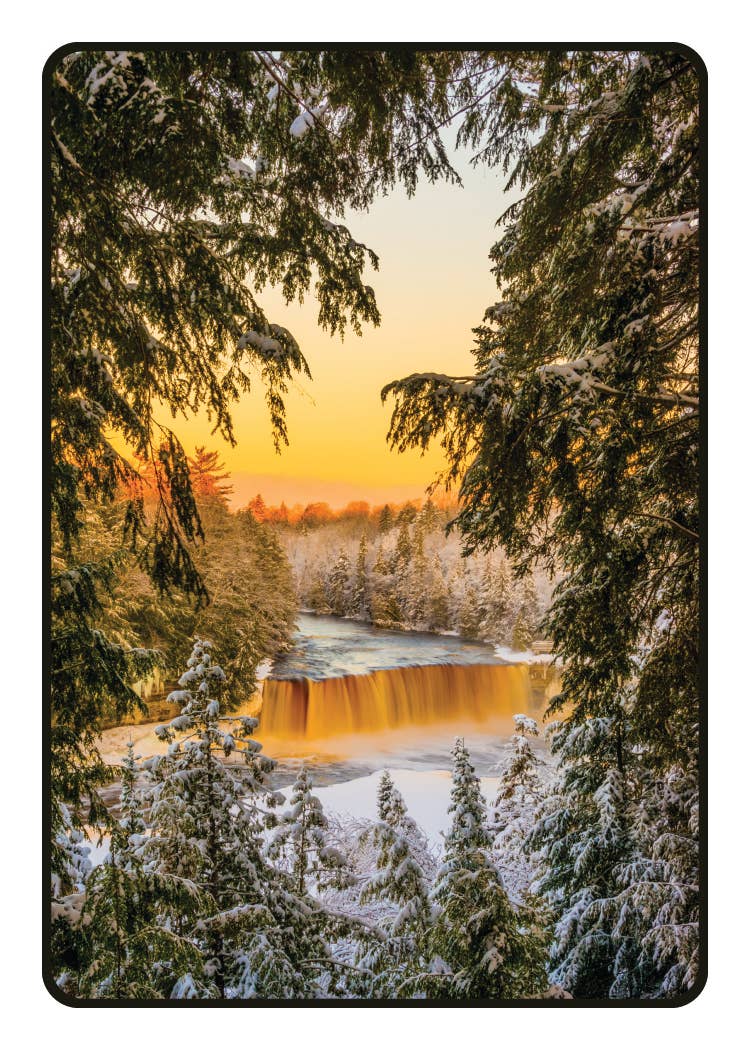 Phil Stagg Photography - Wholesale Playing Cards - WATERFALLS OF MICHIGAN - Playing Cards - Euchre Friendly2