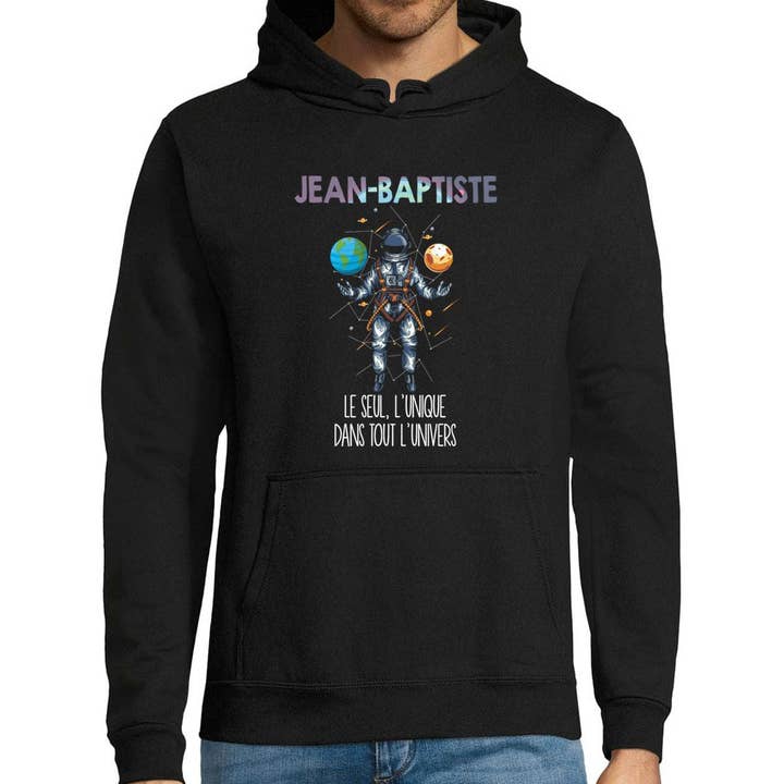 Jean l'Unique Name Hoodie for wholesale by Planetee