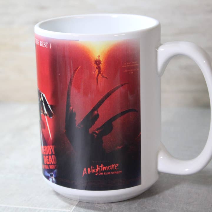 Raven Design - Vente Tasse à café - Tasse en céramique Freddy Krueger « Nightmare on Elm Street » – 15 oz (444 ml)2