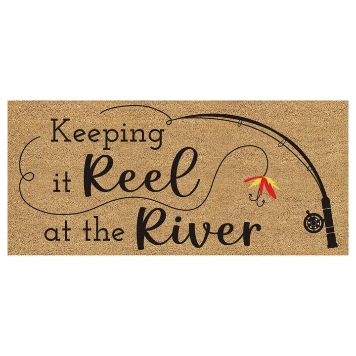 Keeping it Reel at the River Flocked Coir Sassafras Switch M for wholesale by Evergreen Enterprises