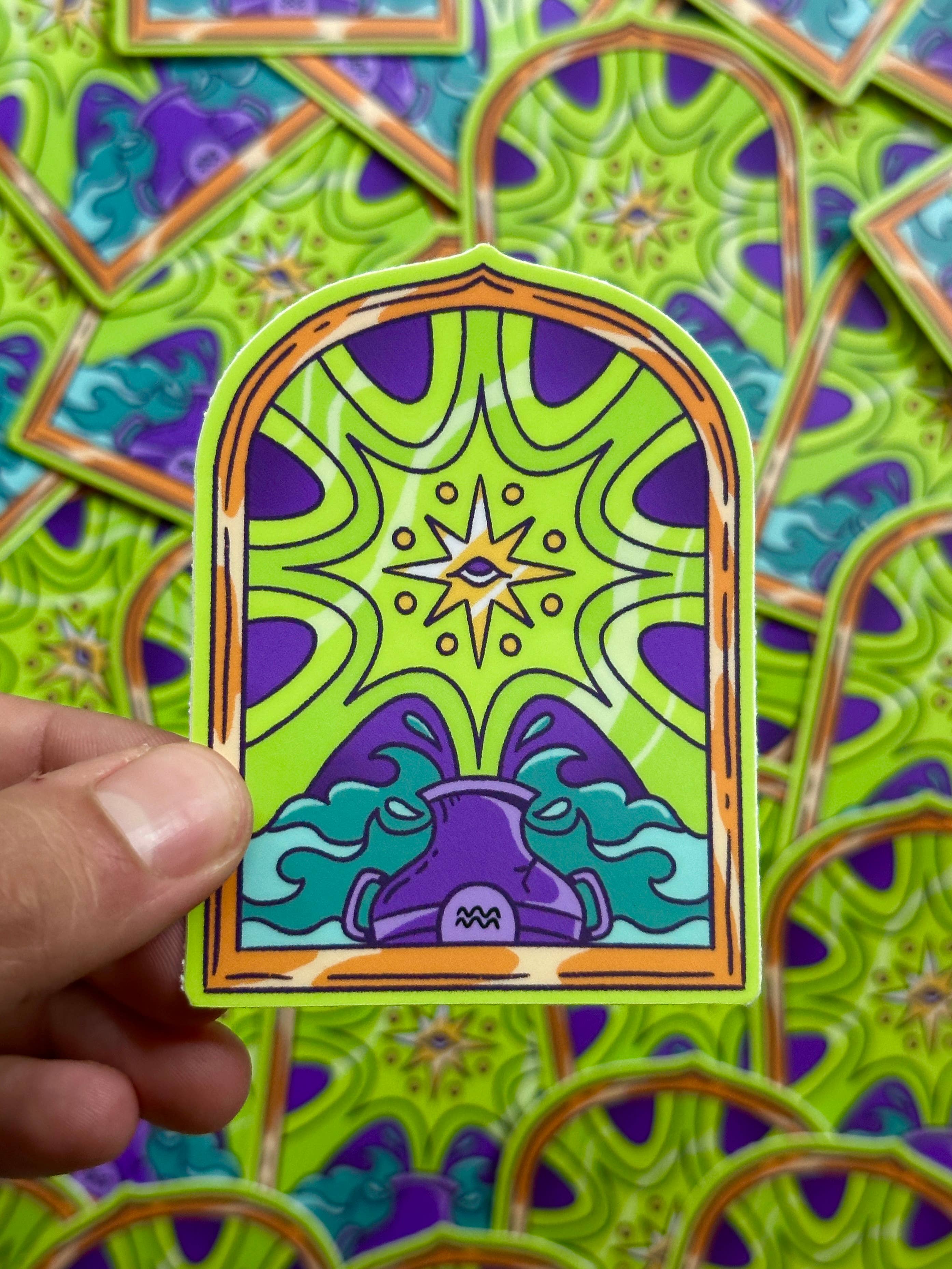 YAMZ: World of Color - Wholesale Sticker - Astrology Sign Stickers - Heralds of the Divine 10