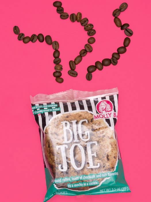 The Big Joe Cookie - Chocolate and Fresh Ground Coffee for wholesale by Molly Bz