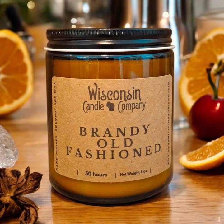 Wisconsin Candle Company - Wholesale Jar/Filled Candle - Brandy Old Fashioned4