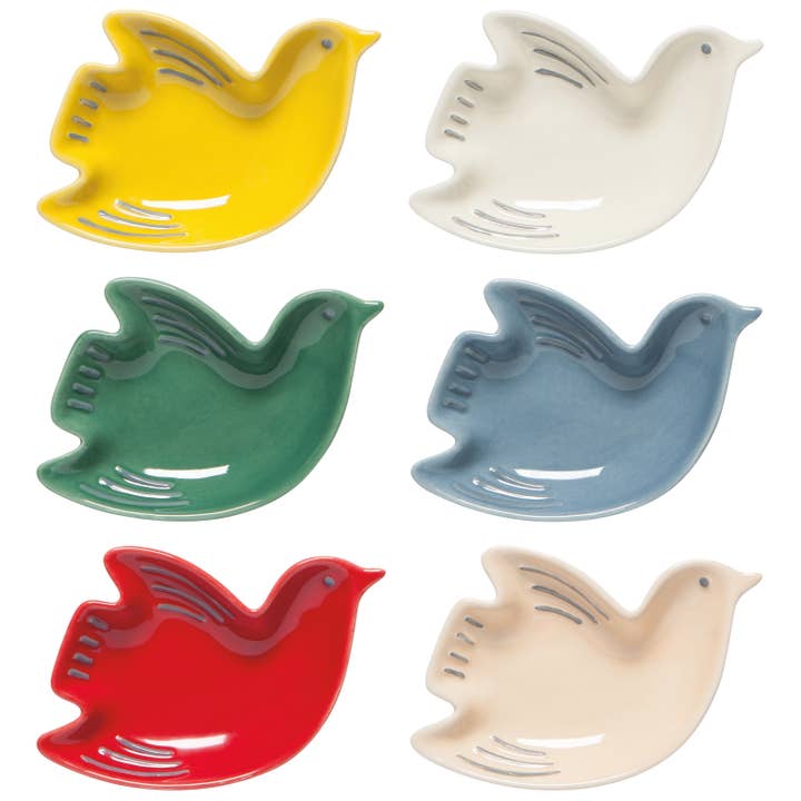 Bird Shaped Pinch Bowl Set of 6 for wholesale by Now Designs by Danica