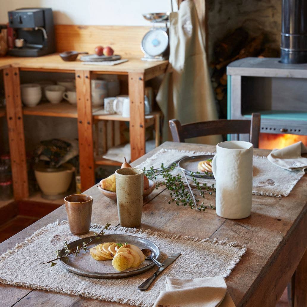 Sylvie Thiriez – Großhandel Papier- & Stoffserviette – Serviette L'envol naturel2