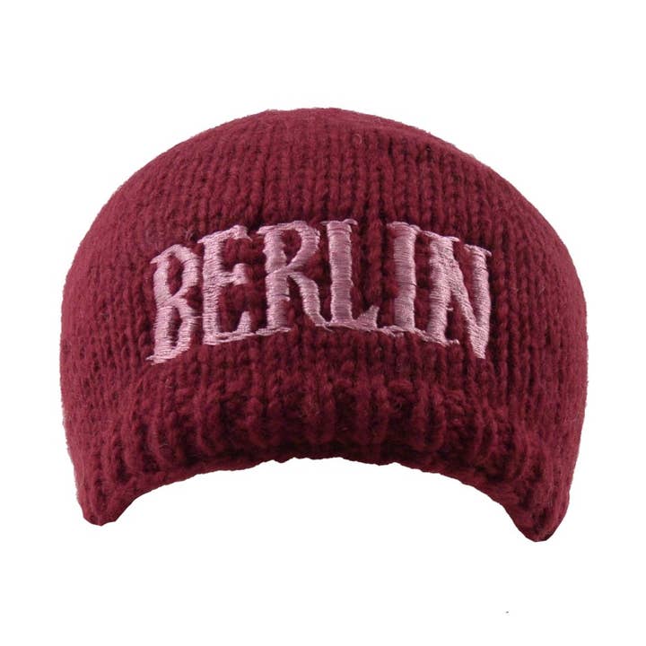 Gorro de lã Berlin Logo Birtamod E-55 por atacado de Nijens