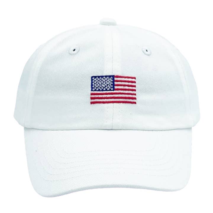 Bits & Bows - Venta al por mayor Gorra de béisbol - Mujer - Gorra de béisbol con lazo de bandera americana (adulto)10
