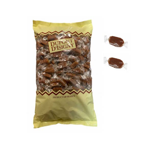 ADG Diffusion - Wholesale Caramel - SALTED BUTTER CARAMEL CANDIES IN BULK - 2Kg3