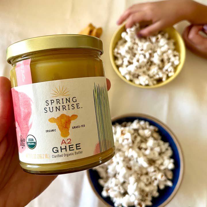 Spring Sunrise Natural Foods - Vendita all'ingrosso Olio da cucina - Ghee biologico A2/A26