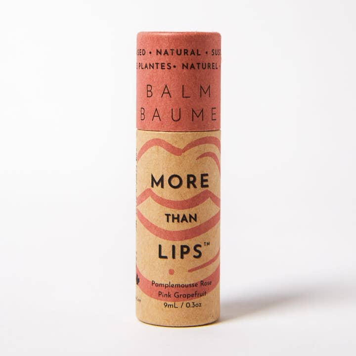 Vegan Lip Balm - Pink Grapefruit for wholesale by More Than Lips