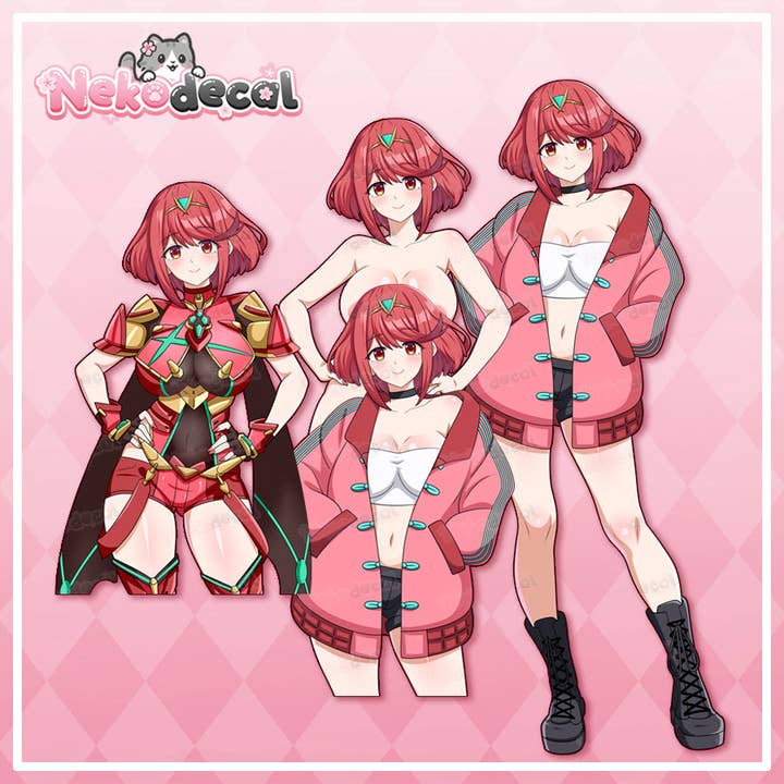 Nekodecal - Wholesale Phone & Laptop Stickers - Casual Waifu Stickers29