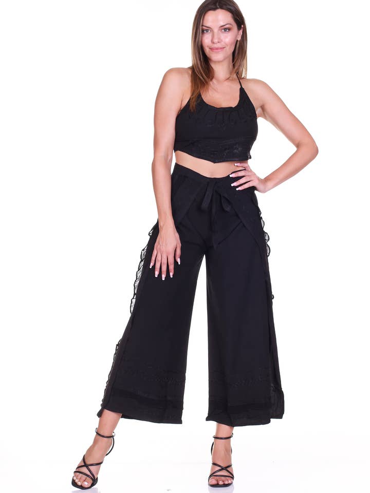 2020 Schwarzes Wickelset für den Großhandel von Sol