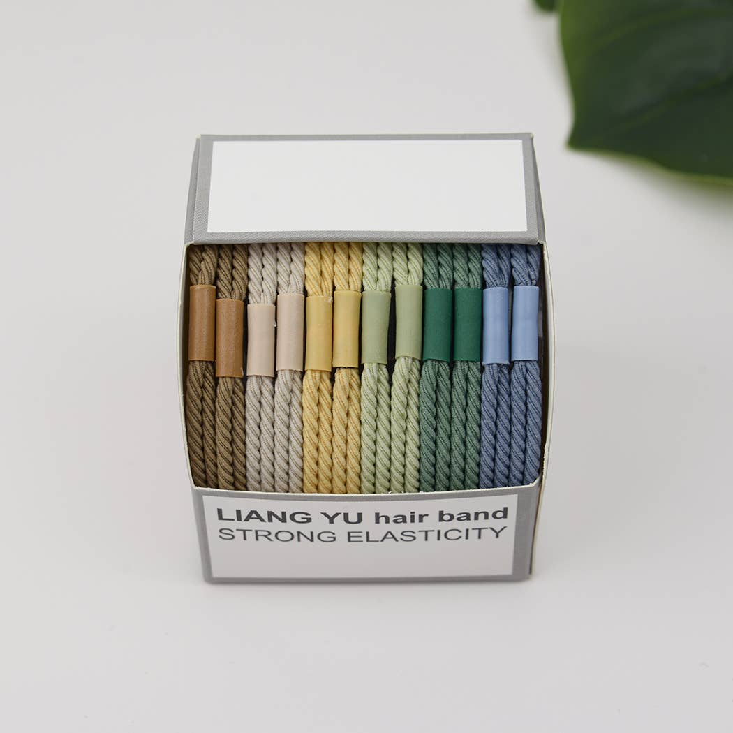 SoapElenGlen - Venta al por mayor Goma para el pelo - Mujer - Cuerda de pelo de alta elasticidad de varios colores2