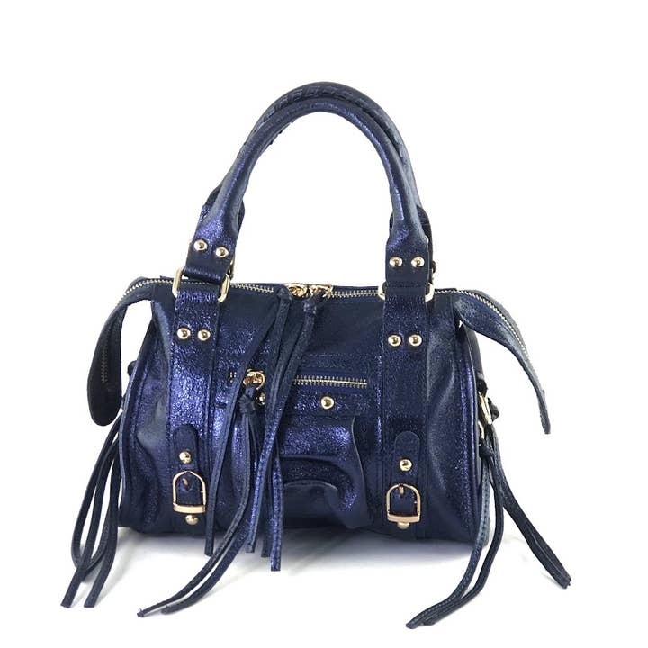 LIAM MINI LAMINATO CROSSBODY BAG for wholesale by MILANO AMOUR