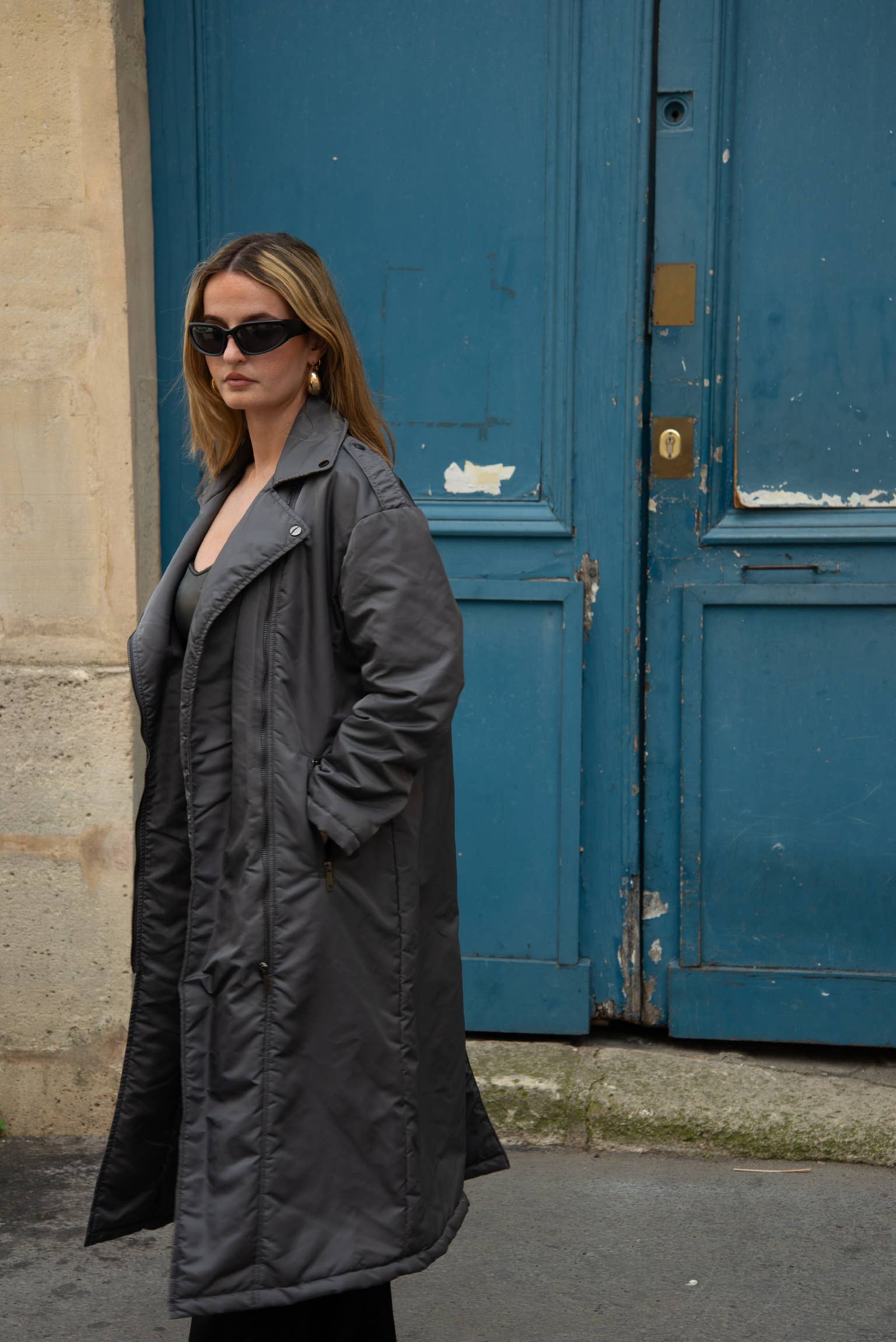 KZELL PARIS - Vendita all'ingrosso Parka - Donna - Trench impermeabile trapuntato0