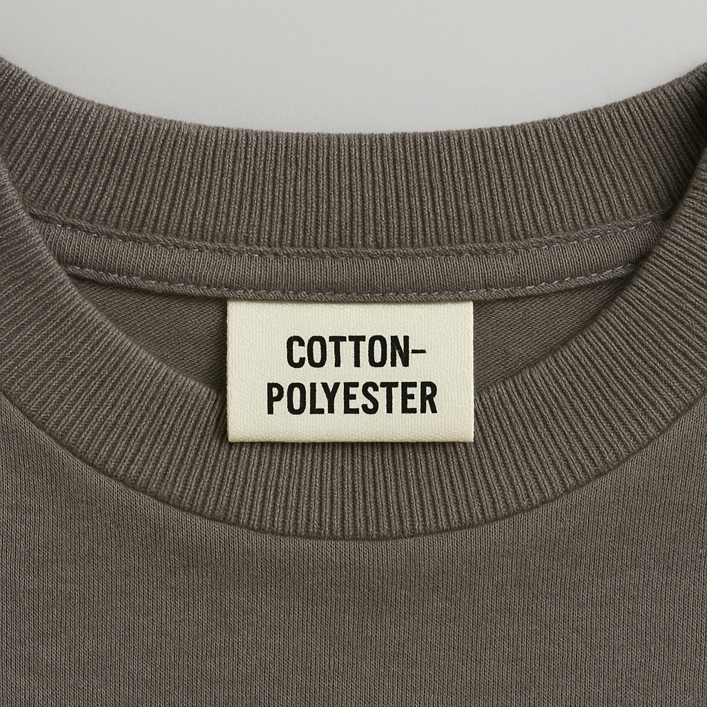 Factory Blanks - Venta al por mayor Camiseta - Unisex - Camiseta Cuadrada de Gran Tamaño Económica–Mezcla de Algodón-Poliéster de 220GSM8